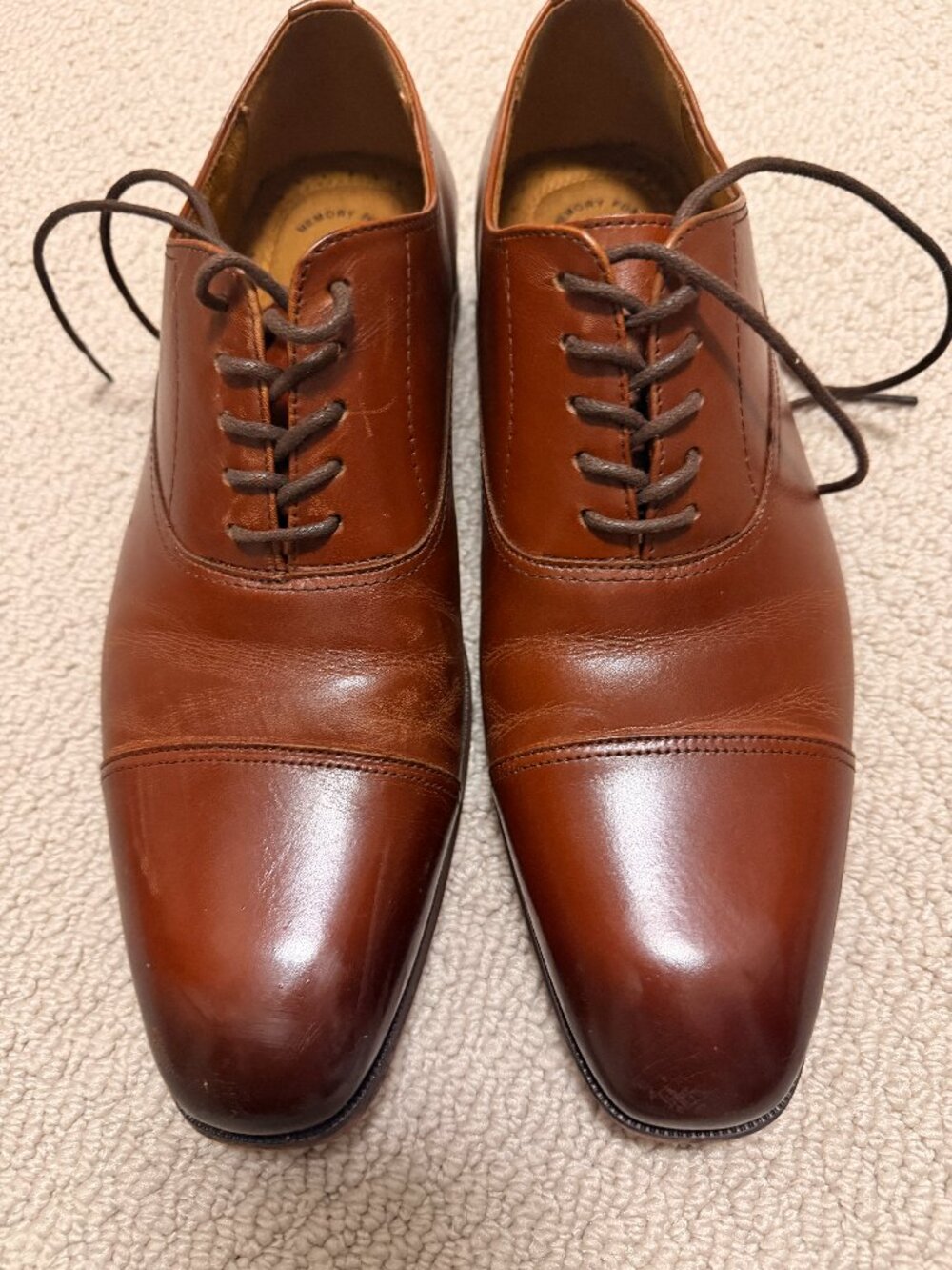 Florshein Brown Men's dress shoes (Size 9)